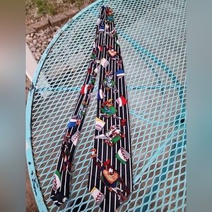 Vintage 1993 Looney Tunes Tie Baseball Taz Bugs Daffy Sylvester